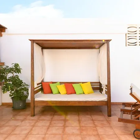 فيلة Solarium With Pool In Playa Blanca *